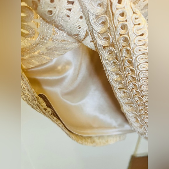 Sue Wong NOCTURNE Sleeveless champagne dress Size 0 - Picture 5 of 11